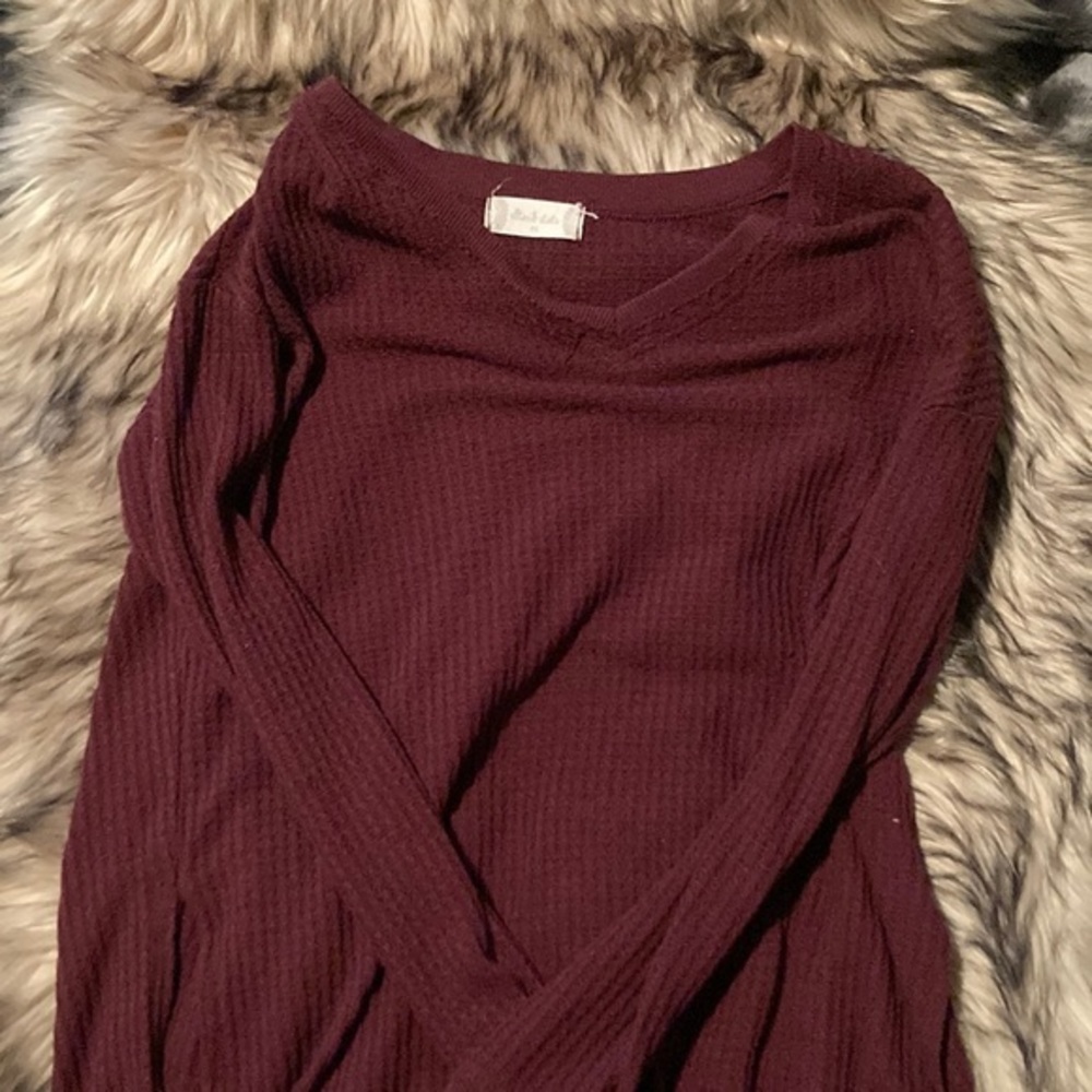 2 for $10 ◦ altar’d state maroon long sleeve